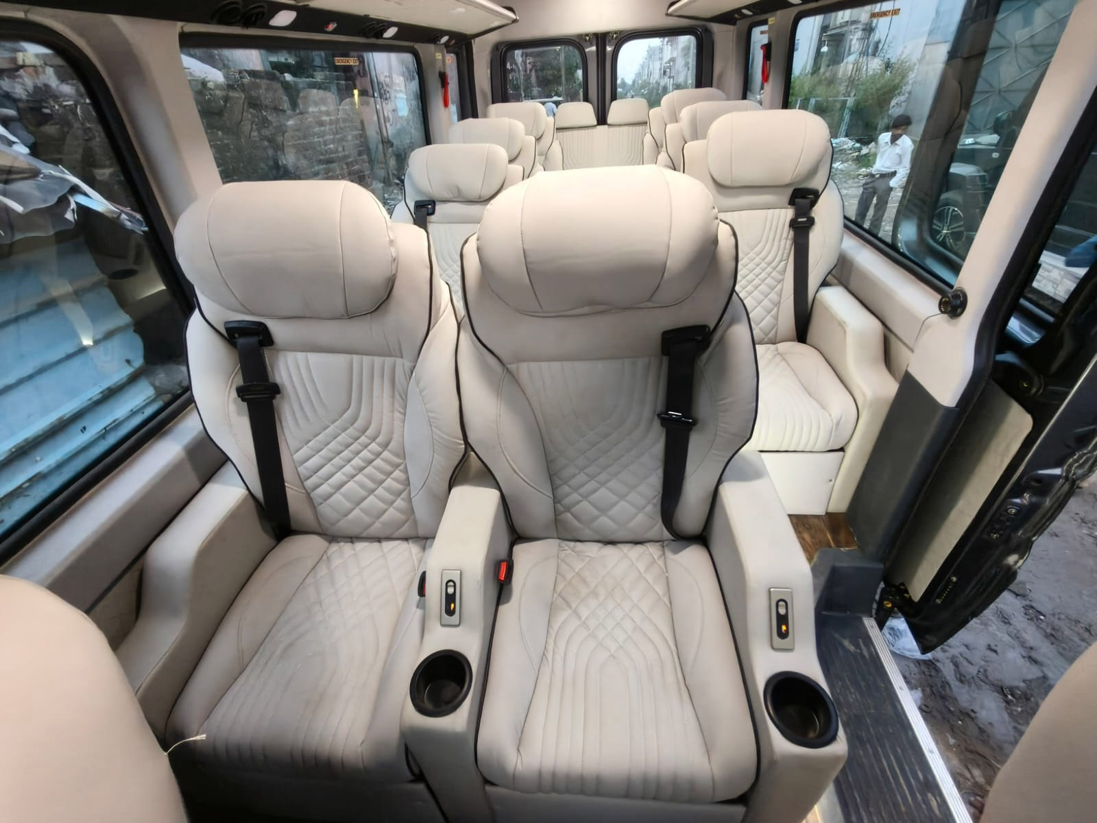 Large group passenger van for travel